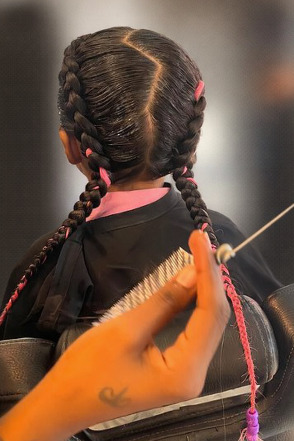 Kids braids result